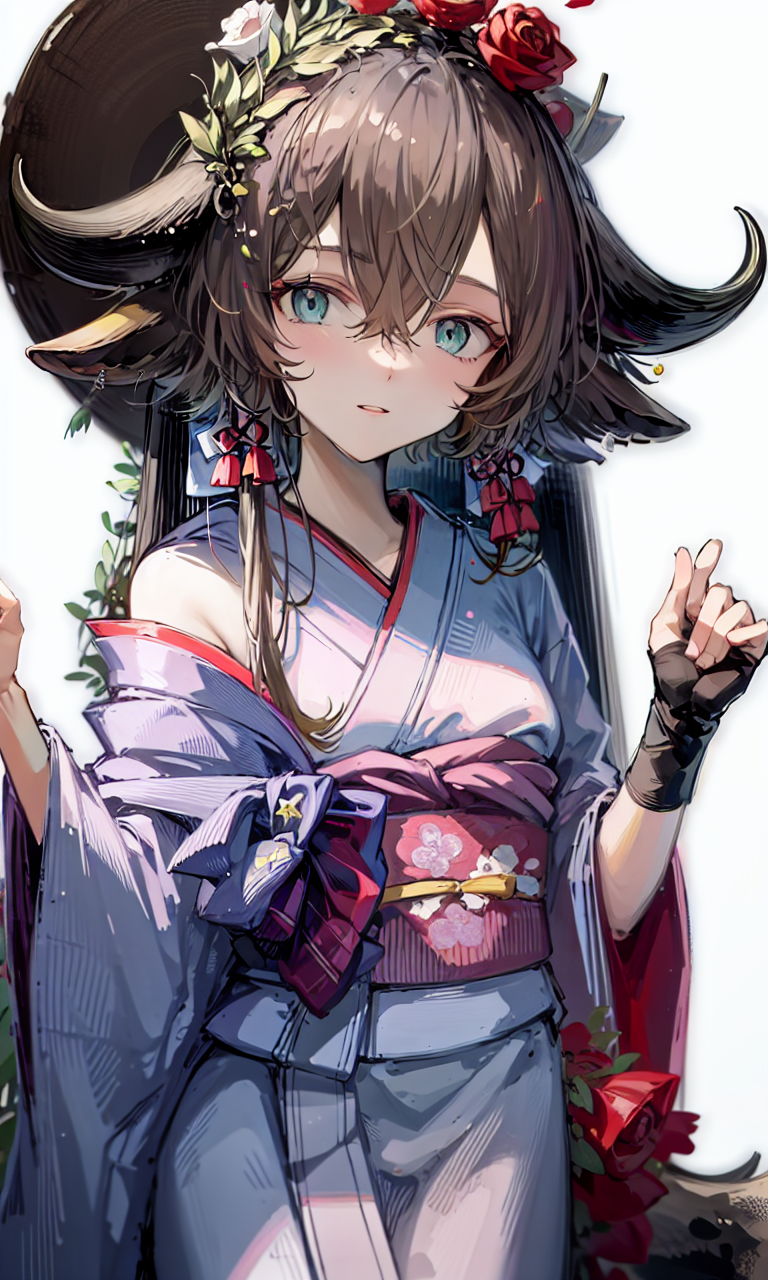 03019-1384108851-1girl,((white background)),((kimono)),cowboy shot, cow_horns.png